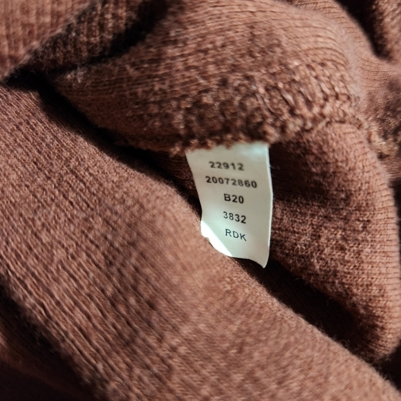 Duluth Trading Co Mens Brick Red Class Act Rib 1/4 Zip Mock-Size 3XL - Picture 8 of 8